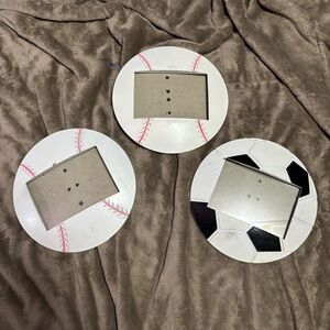 Sports-Themed Picture Frame Set